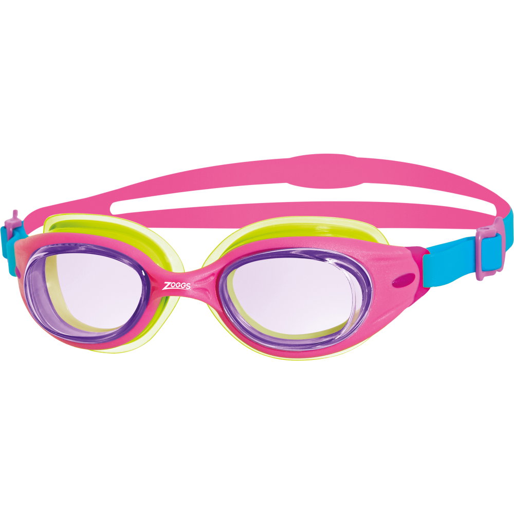 Zoggs - Little Sonic Air Schwimmbrille Kinder pink grün
