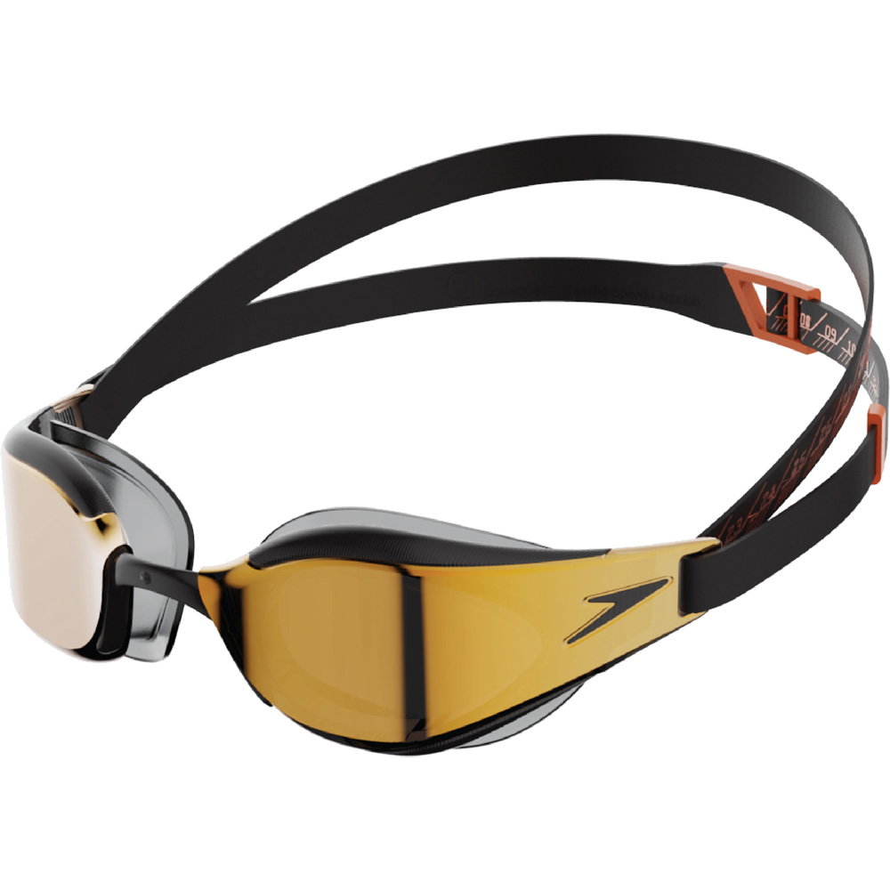 Speedo - Fastskin Hyper Elite Mirror Schwimmbrille black dragonfire