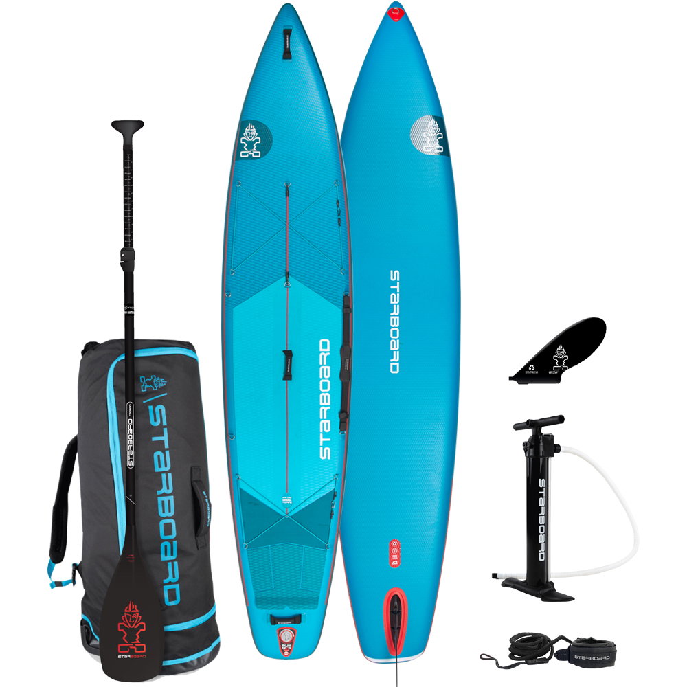 Starboard - Touring M Deluxe Lite 14'0' x 28' SUP Board Set inkl. Tufskin V Paddel