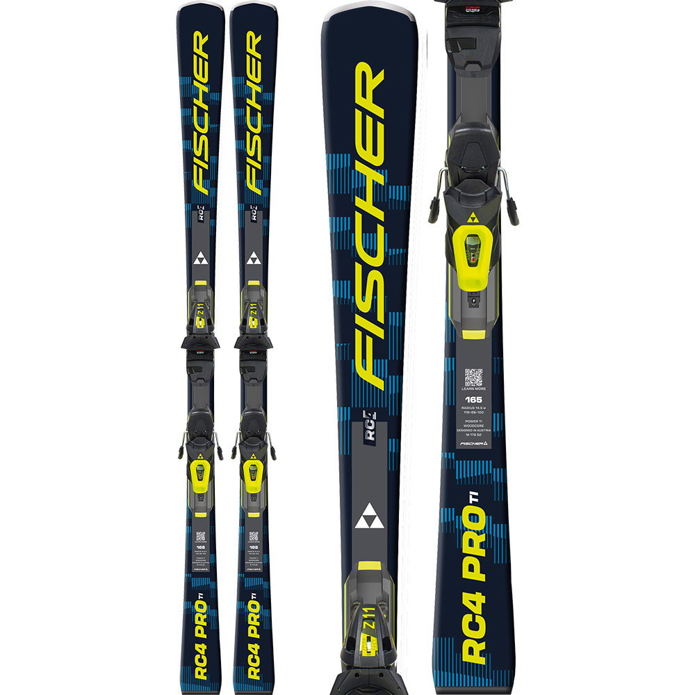 Fischer - RC4 Pro TI MF 25/26 Ski inkl. RC4 Z11 GripWalk® Bindung