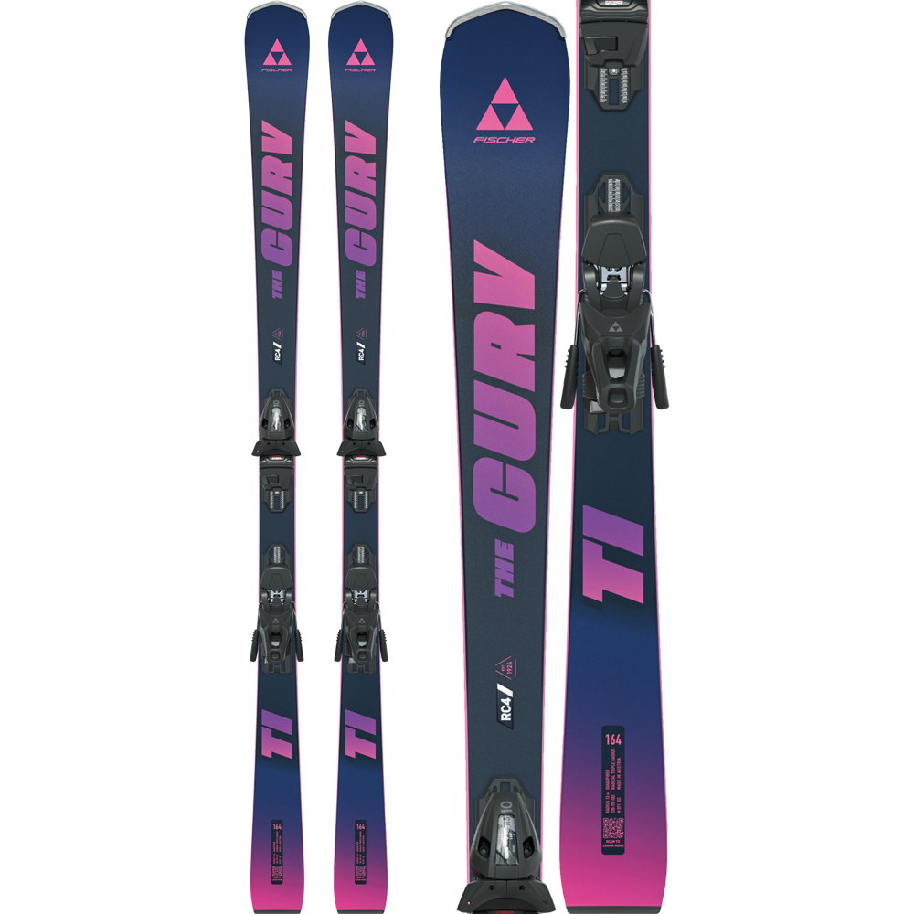 Fischer - The Curv Ti 25/26 Ski inkl. RS 10 GripWalk® Bindung