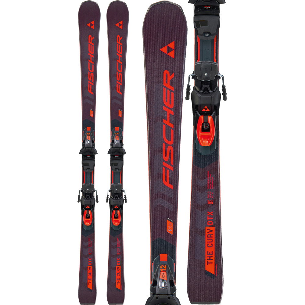 Fischer - The Curv DTX 23/24 Ski Damen inkl. RSX 12 GripWalk® Powerrail Bindung