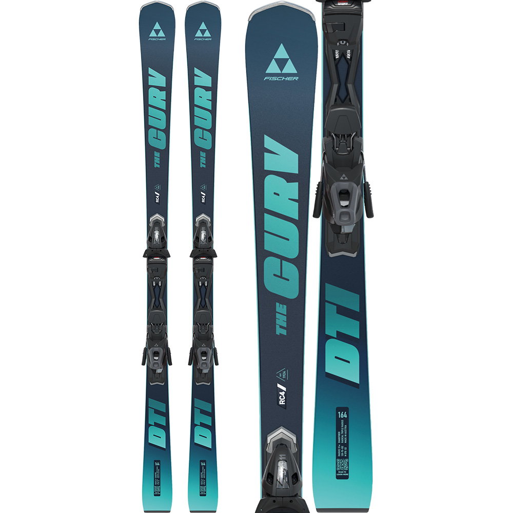 Fischer - The Curv DTI 24/25 Ski inkl. RS 11 GripWalk® Powerrail Bindung