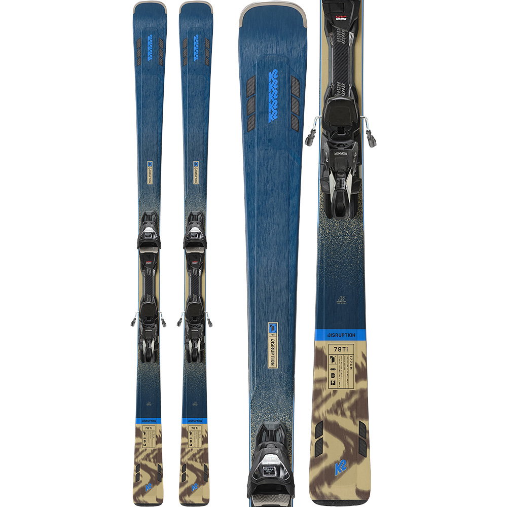 K2 - Disruption 78Ti 24/25 Ski inkl. MXC 12 TCx light Quikclik Bindung