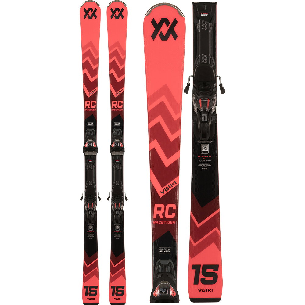 Völkl - Racetiger RC 24/25 Ski inkl. VMotion 10 GripWalk Bindung