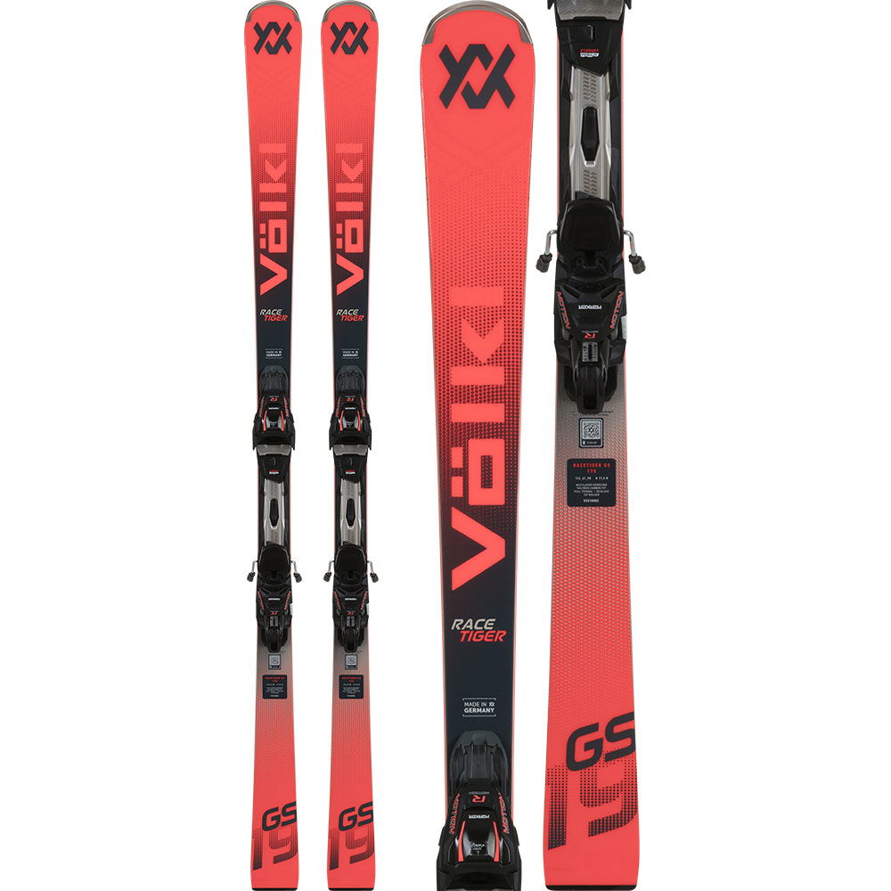 Völkl - Racetiger GS 25/26 Ski with RMotion-T 12 Binding at