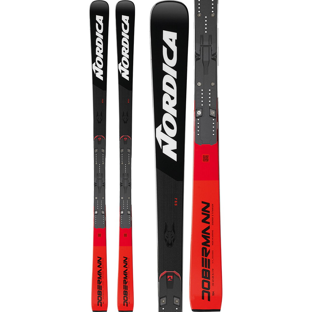 Nordica - Dobermann GSJ mit Platte 25/26 Kinderski inkl. Comp 10 TCX Bindung