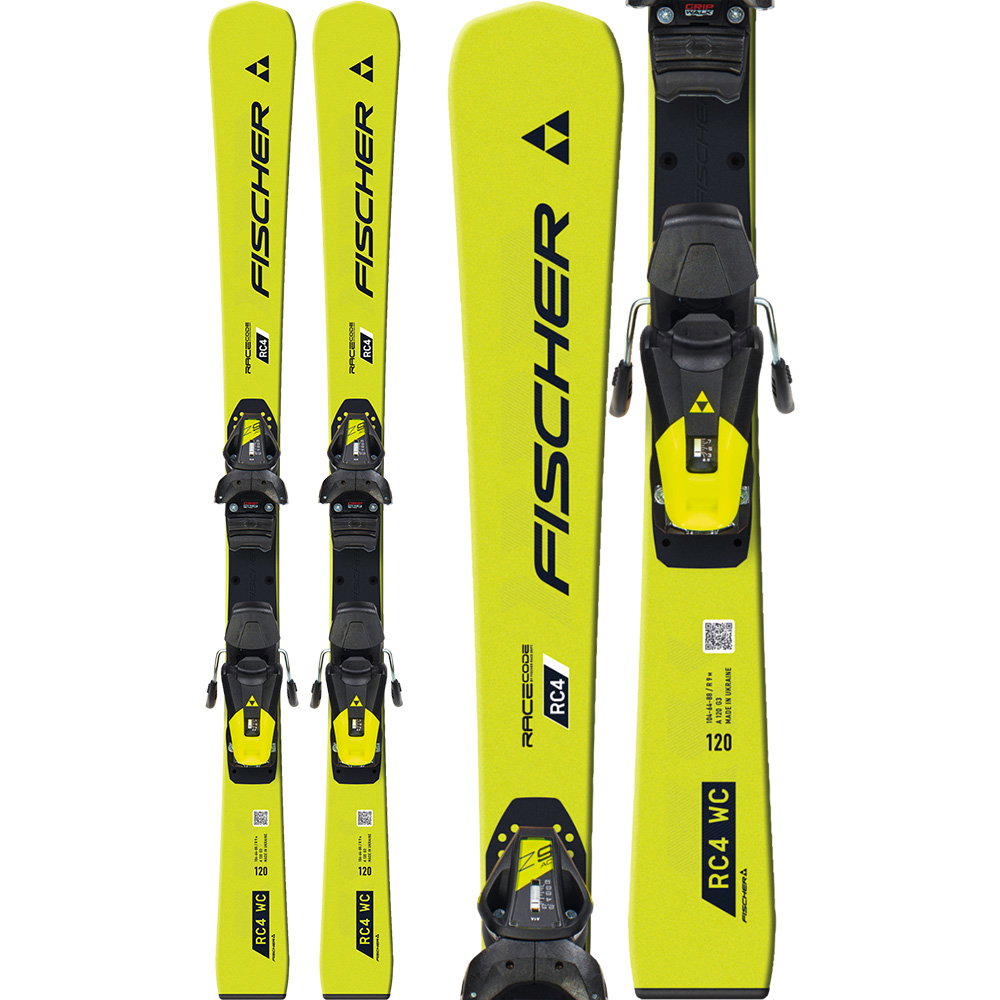 Fischer - RC4 Worldcup JR 24/25 Kinderski inkl. RC4 Z9 GripWalk® AC Bindung