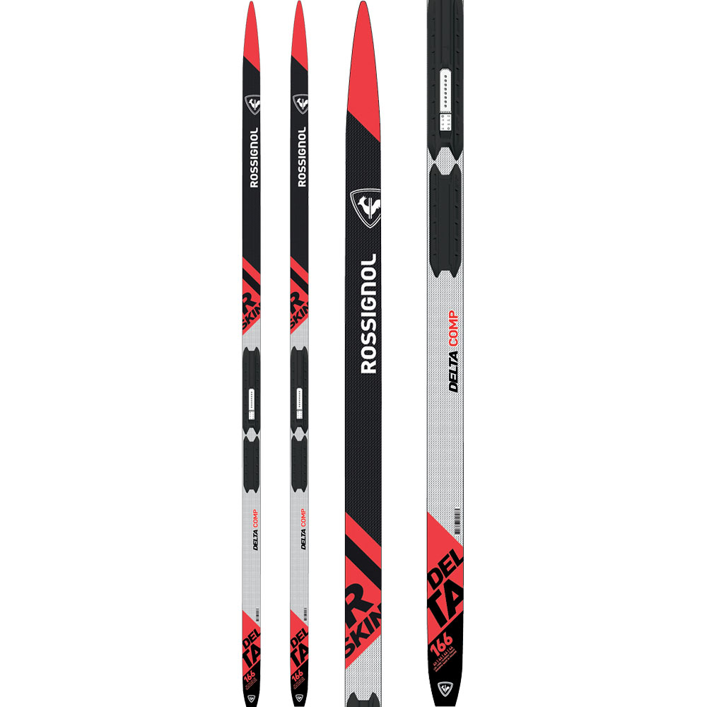 Rossignol - Delta Comp R-Skin JR 21/22 Langlaufski Kinder inkl. Bindung