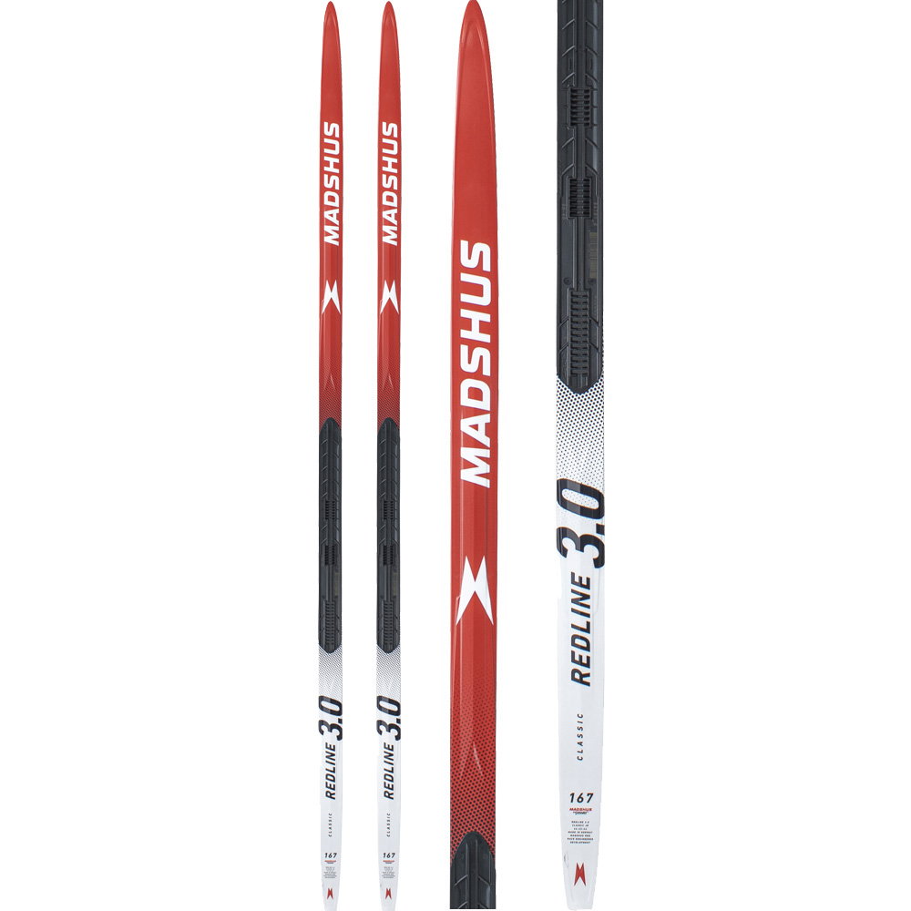 Madshus - Redline 3.0 Classic Jr 20/21 Langlaufski Kinder inkl. Bindung
