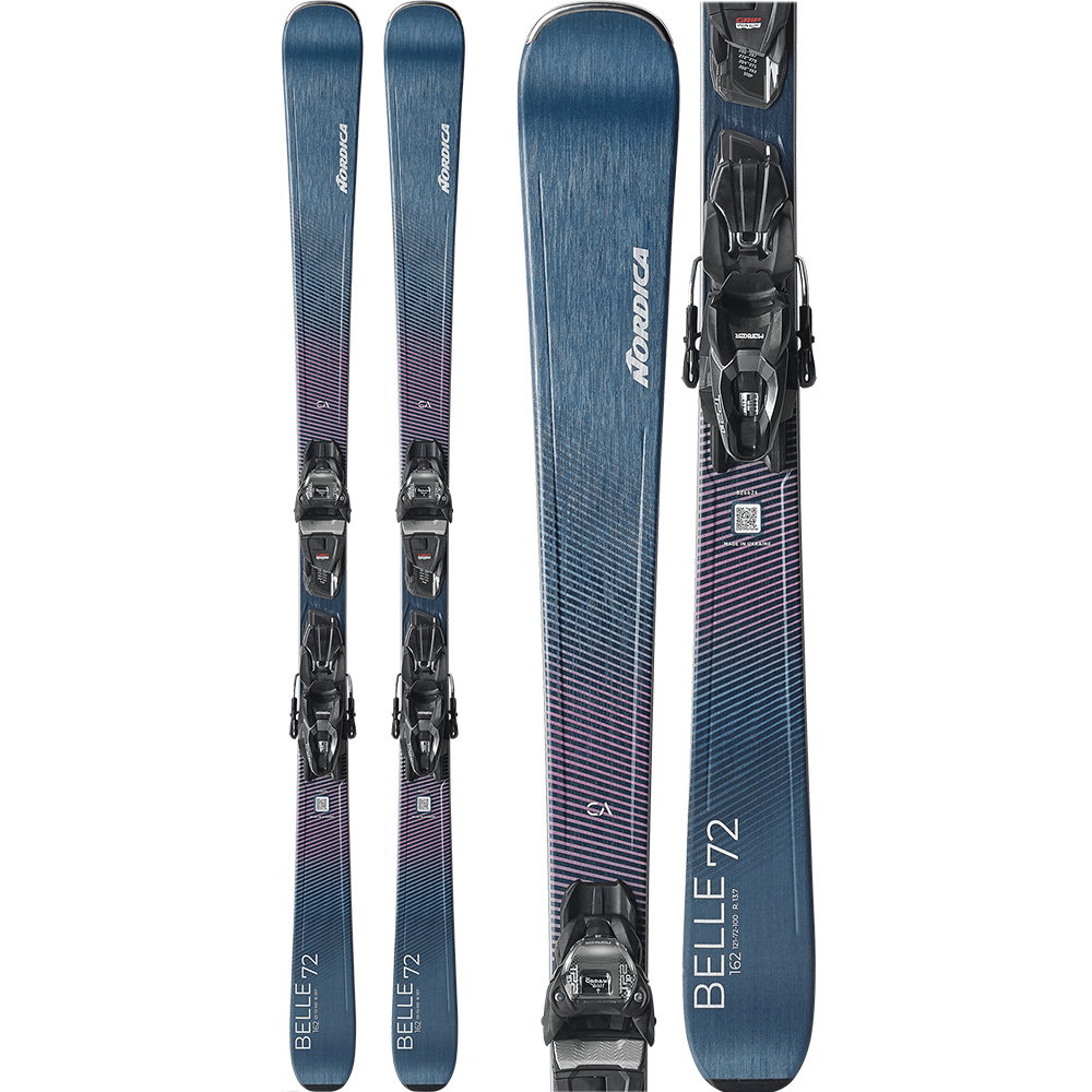 Nordica - Belle 72 CA 26/27 Ski Damen inkl. TP2 Compact 10 FDT Bindung