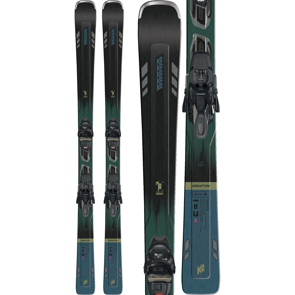 K2 - Disruption 81Ti W 23/24 Ski Damen inkl. ERC 11 TCx light Quikclik Bindung