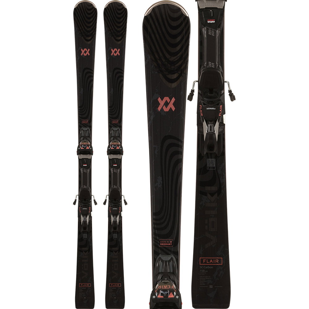Völkl - Flair SC Carbon 24/25 Ski Damen inkl. vMotion 11 TCX Lady Bindung