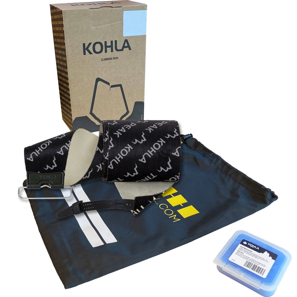 Kohla - Wayback / Talkback 96 Tourenfell-Set inkl. Wachs und Tasche