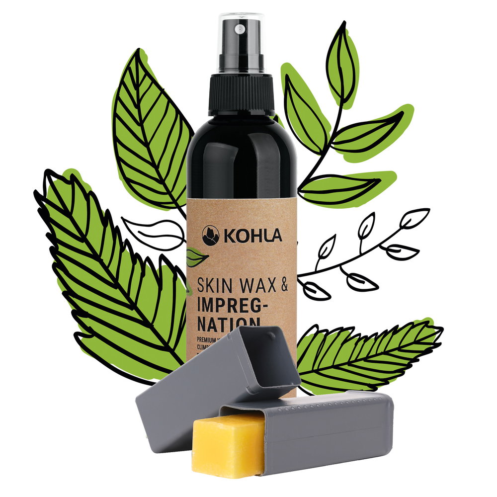 Kohla - Green Line Fellpflege Set ( Wax to go + Impregnation)