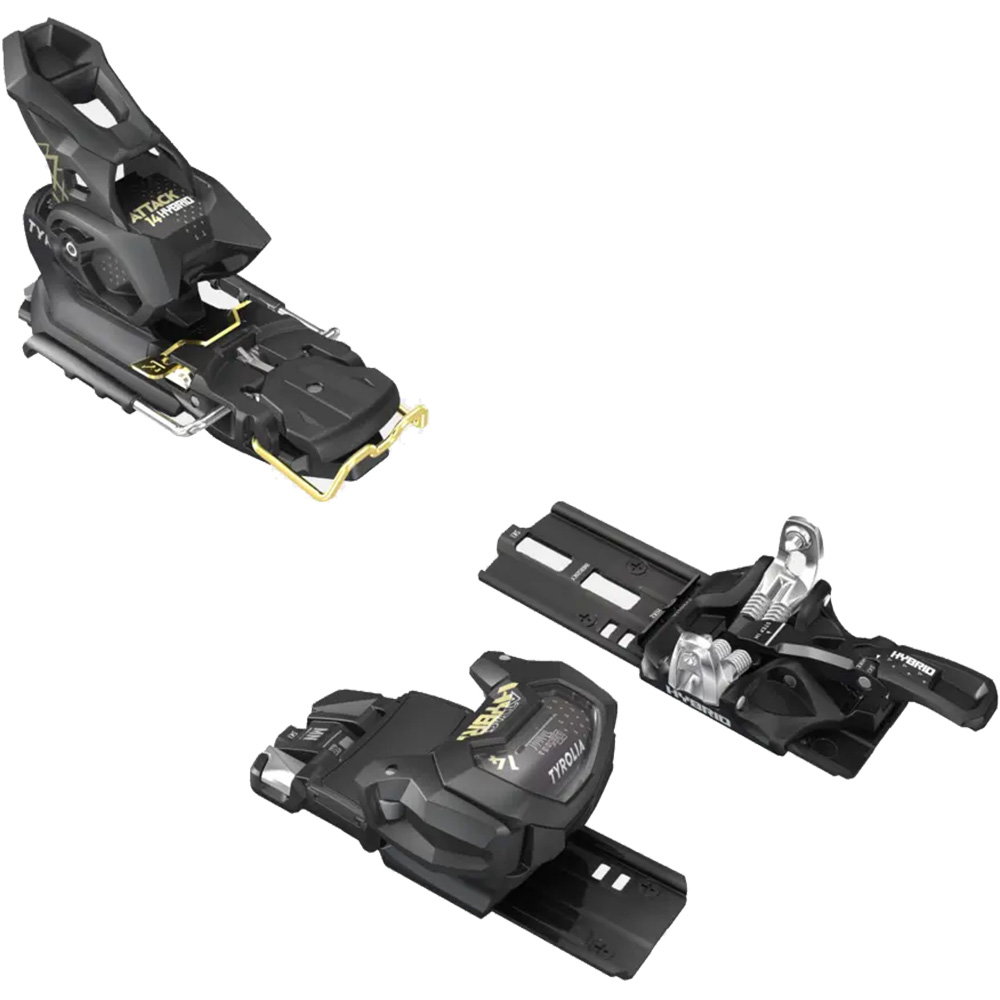 Tyrolia - Attack Hybrid 14 MN/PT Freeski Bindung solid black
