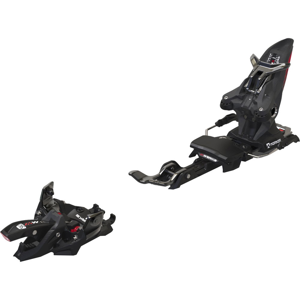 Marker - KingPin M-Werks 12 Tourenbindung 100-125mm Stopper black red