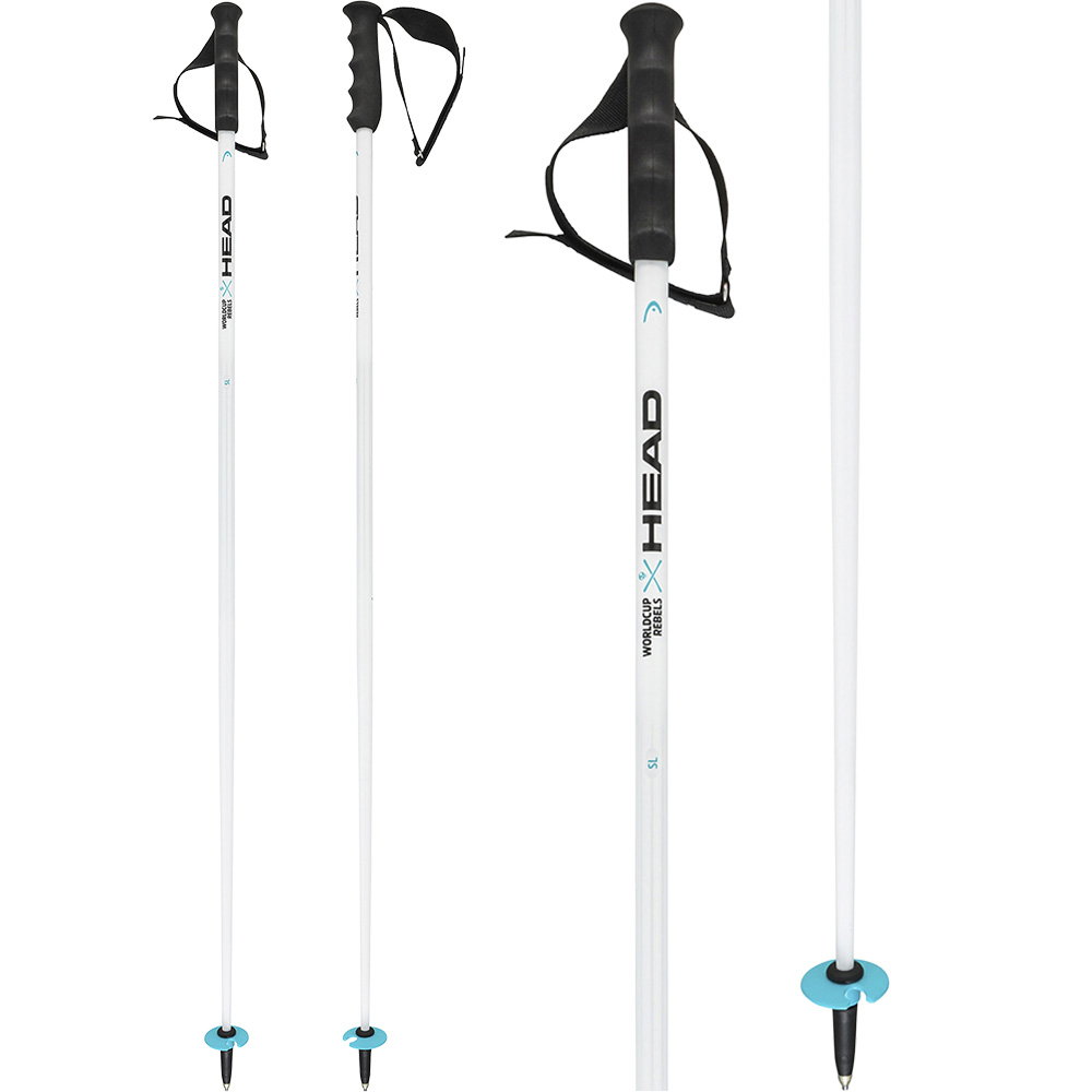 Head - Worldcup SL Alpin Skistöcke white