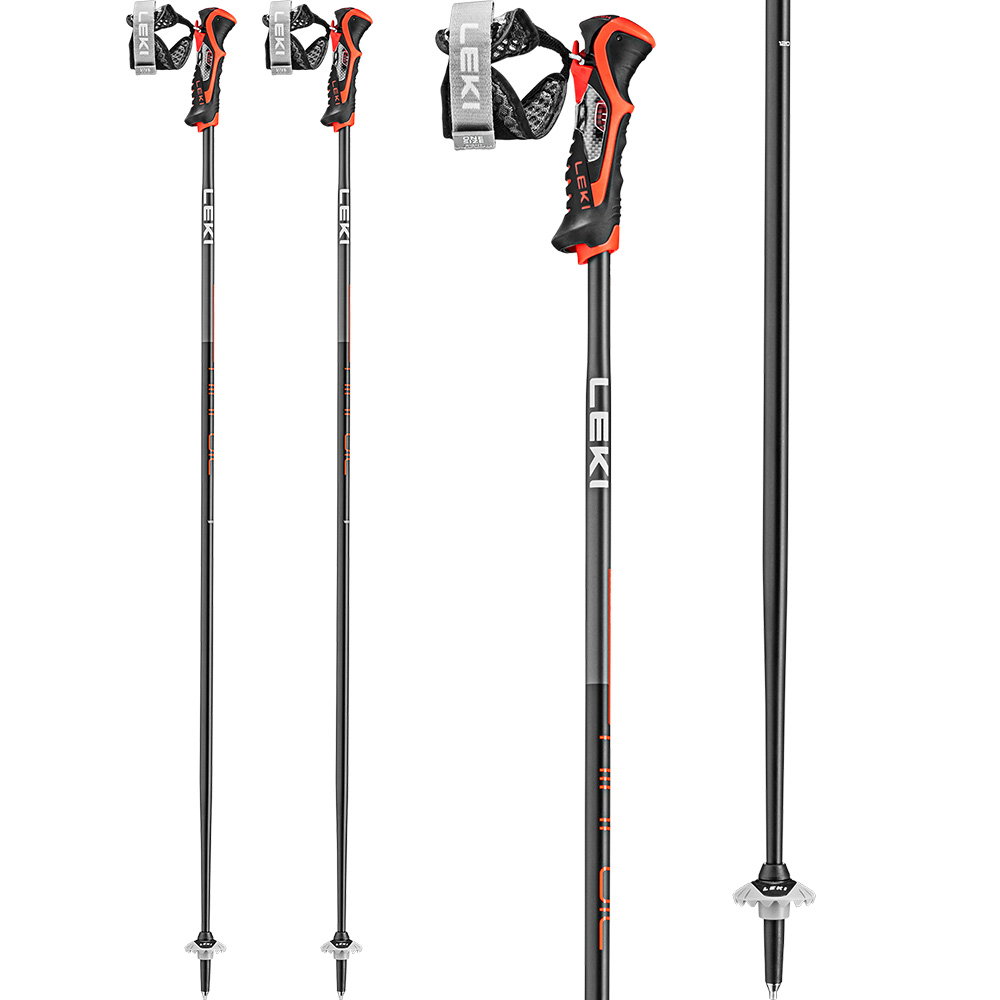 LEKI - Airfoil 3D Alpin Skistöcke schwarz