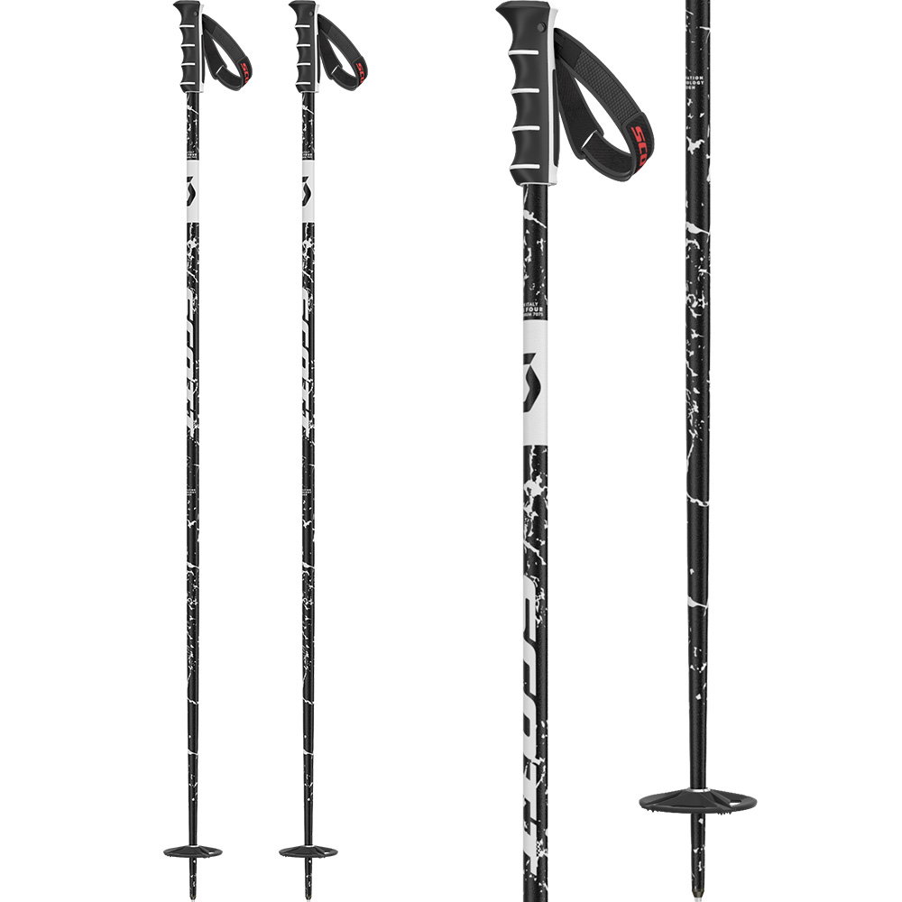 Scott - Team Issue SRS Alpin Skistöcke frost black