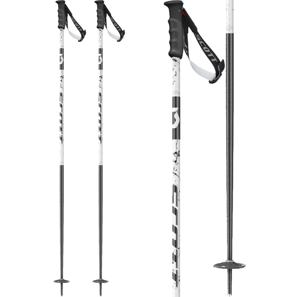 Scott - Pure SRS Alpin Skistöcke frost black