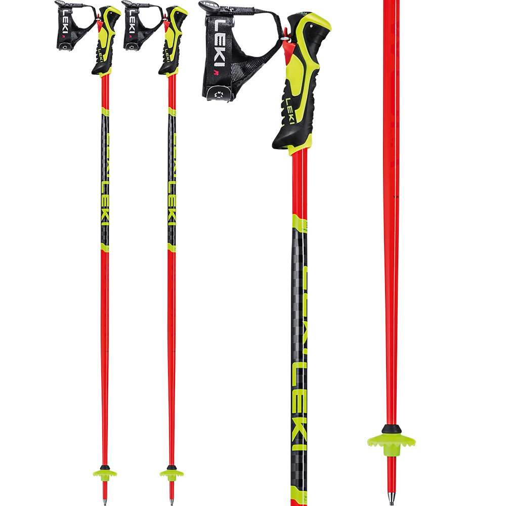 LEKI - WCRLite SL 3D Skistöcke hellrot