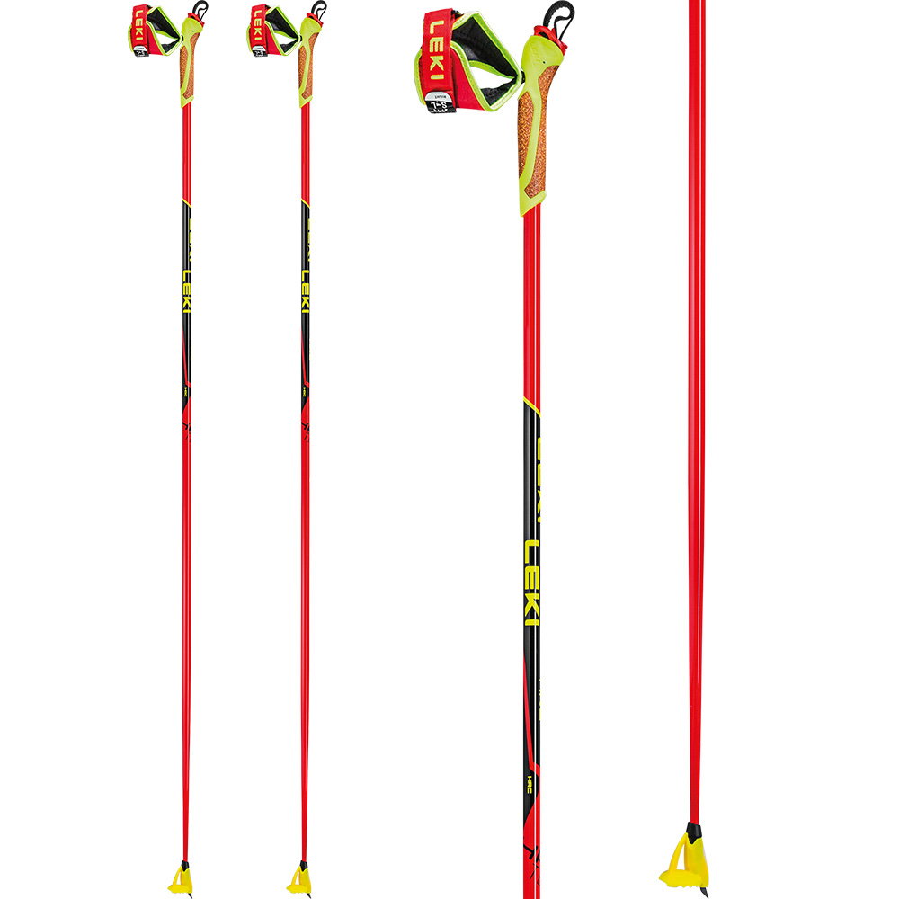 LEKI - HRC Team Langlaufstöcke hellrot