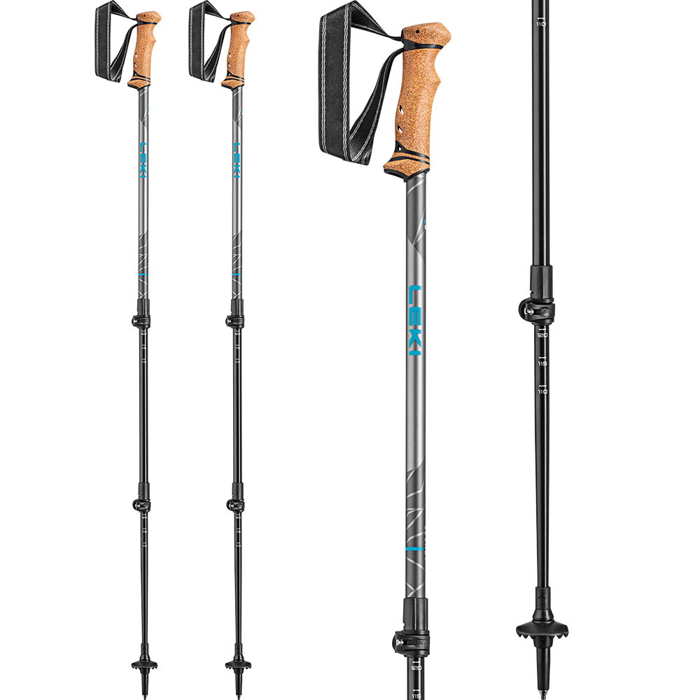 LEKI - Legacy Wanderstöcke gunmetal