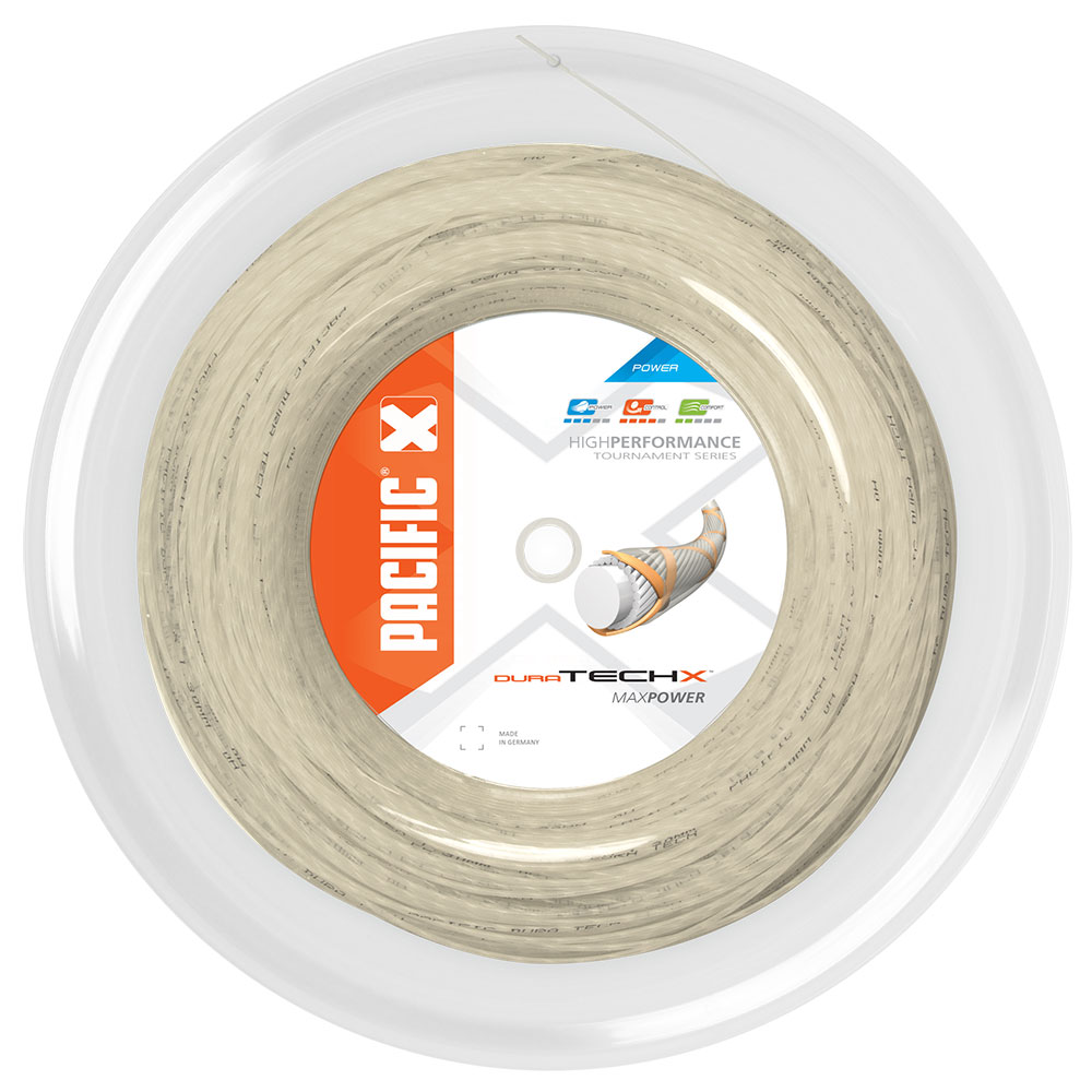 Pacific - Dura Tech X 1,30mm/16 200m Tennissaite weiß