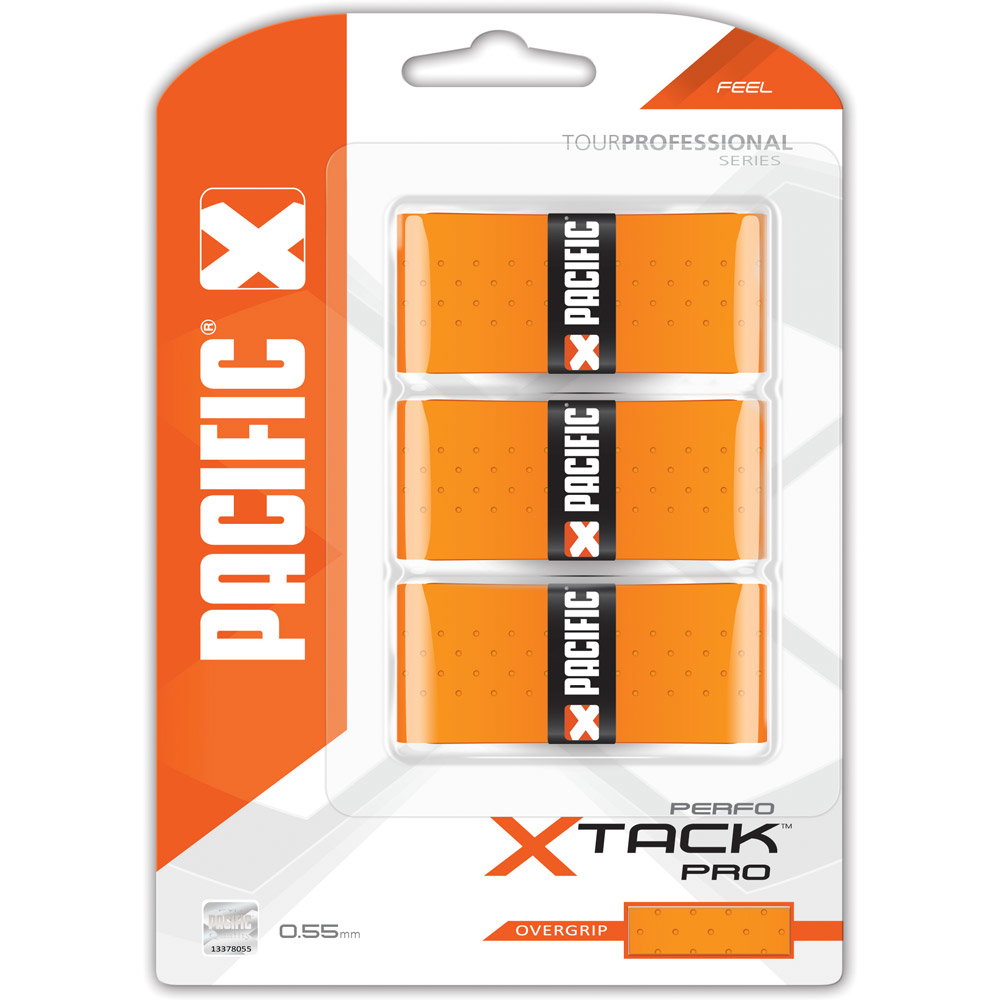Pacific - X Tack Pro Performance Griffbänder 0,55mm 3er orange