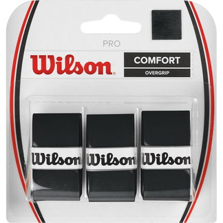 Wilson - PRO Overgrip Griptape 3er-Pack schwarz