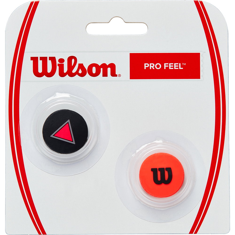 Wilson - Pro Feel Clash Vibrationsdämpfer schwarz rot
