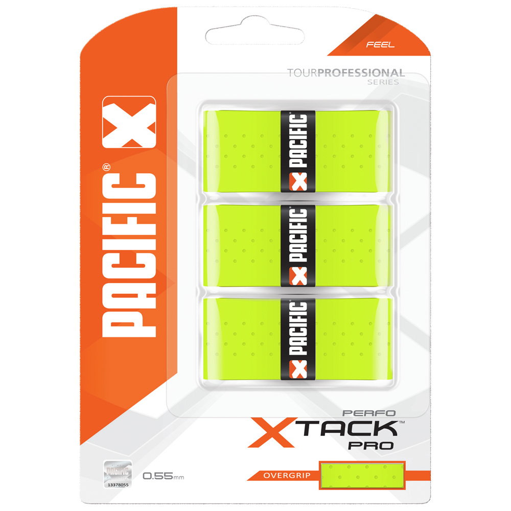 Pacific - X Tack Pro Performance Griffbänder 0,55mm 3er lime