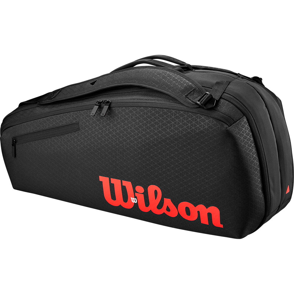Wilson - Clash V3 Super Tour 6 Pack Tennistasche schwarz