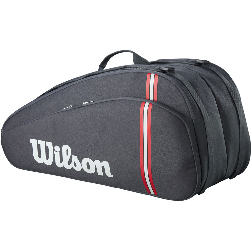 Wilson - Tour 12 Pack Racket Bag Tennistasche für 12 Schläger schwarz