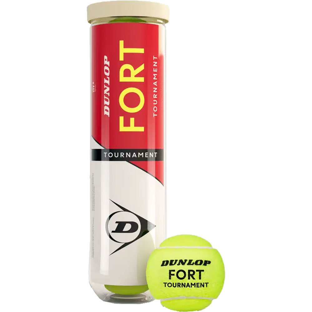 Dunlop - D TB Fort Tournament 4er Tennisbälle