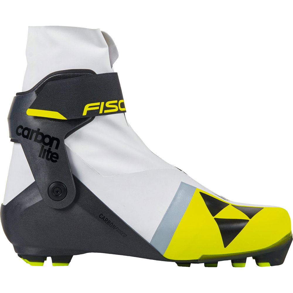 Fischer - Carbonlite Skate Ws Langlaufschuhe Damen weiß gelb