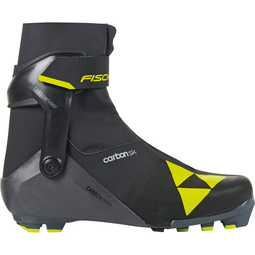 Fischer - Carbon Skate Langlaufschuhe Herren schwarz gelb