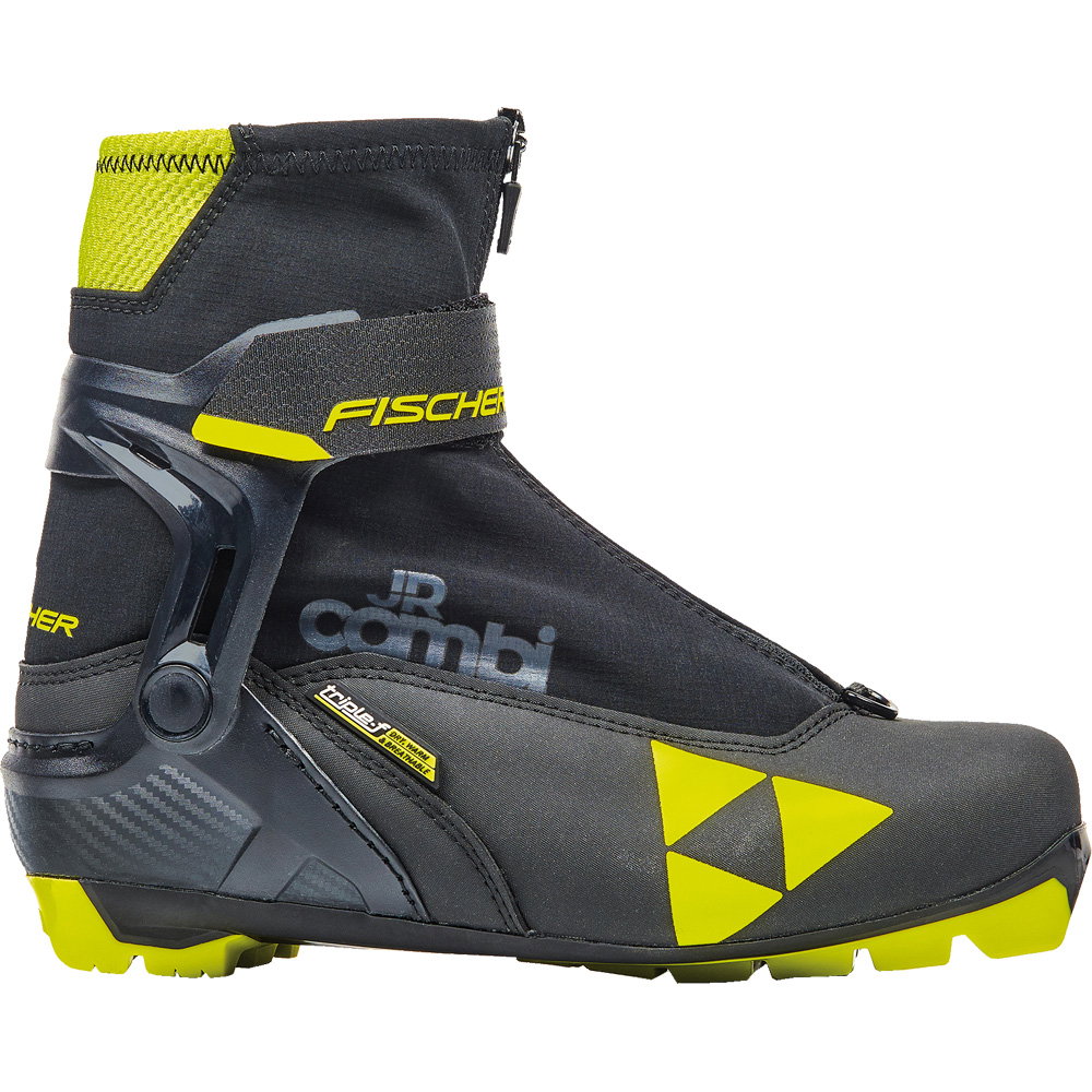 Fischer - JR Combi 20/21 Langlaufschuhe Kinder schwarz