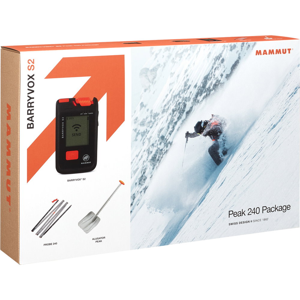 Mammut - Barryvox S2 Peak 240 Lawinenset schwarz