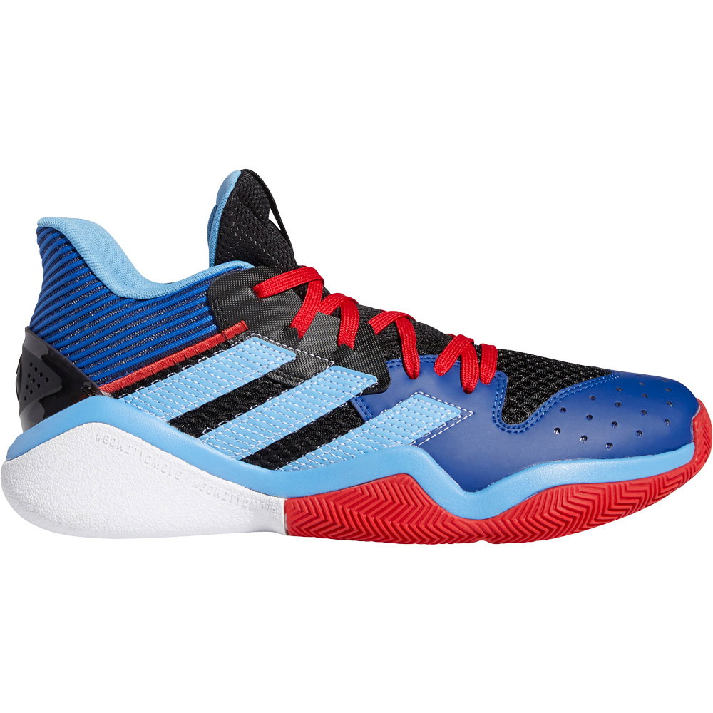 adidas - Harden Stepback Basketballschuhe Unisex core black team light blue collegiate royal