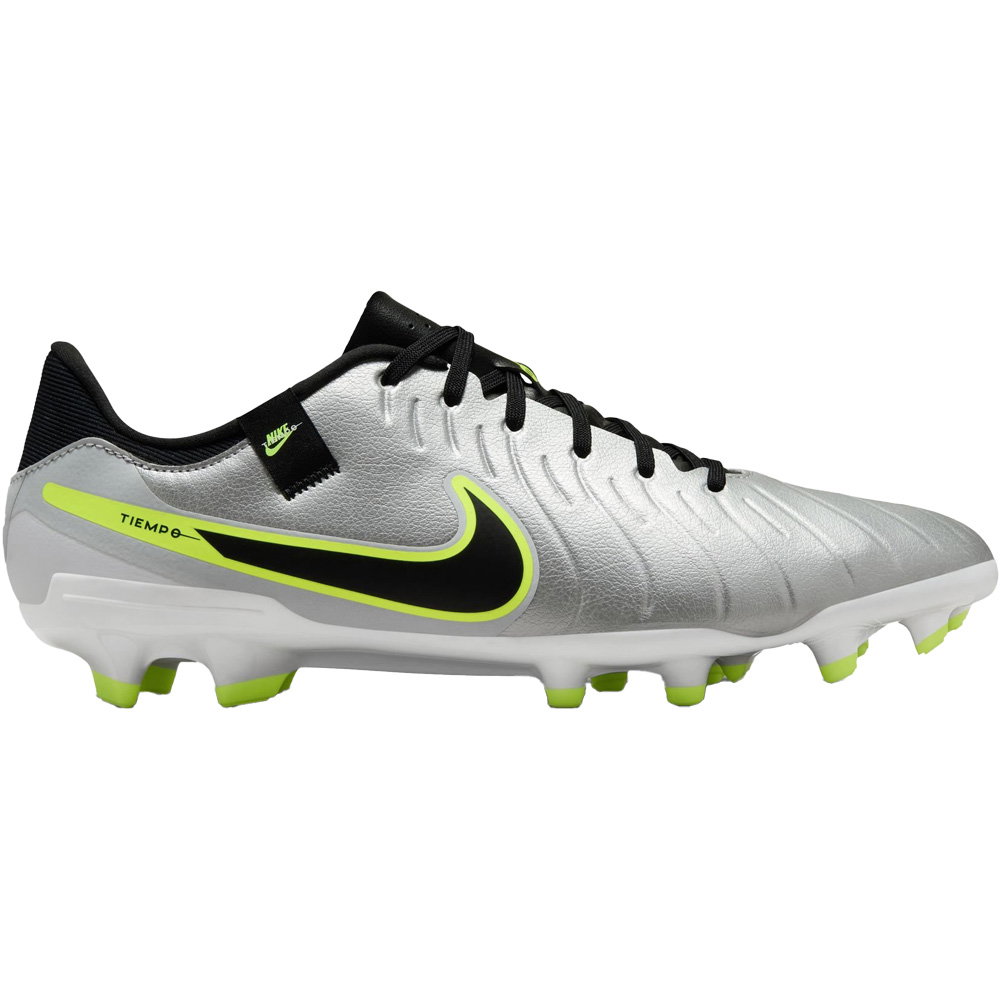 Nike - Tiempo Legend 10 Academy MG Fußballschuhe metallic silver