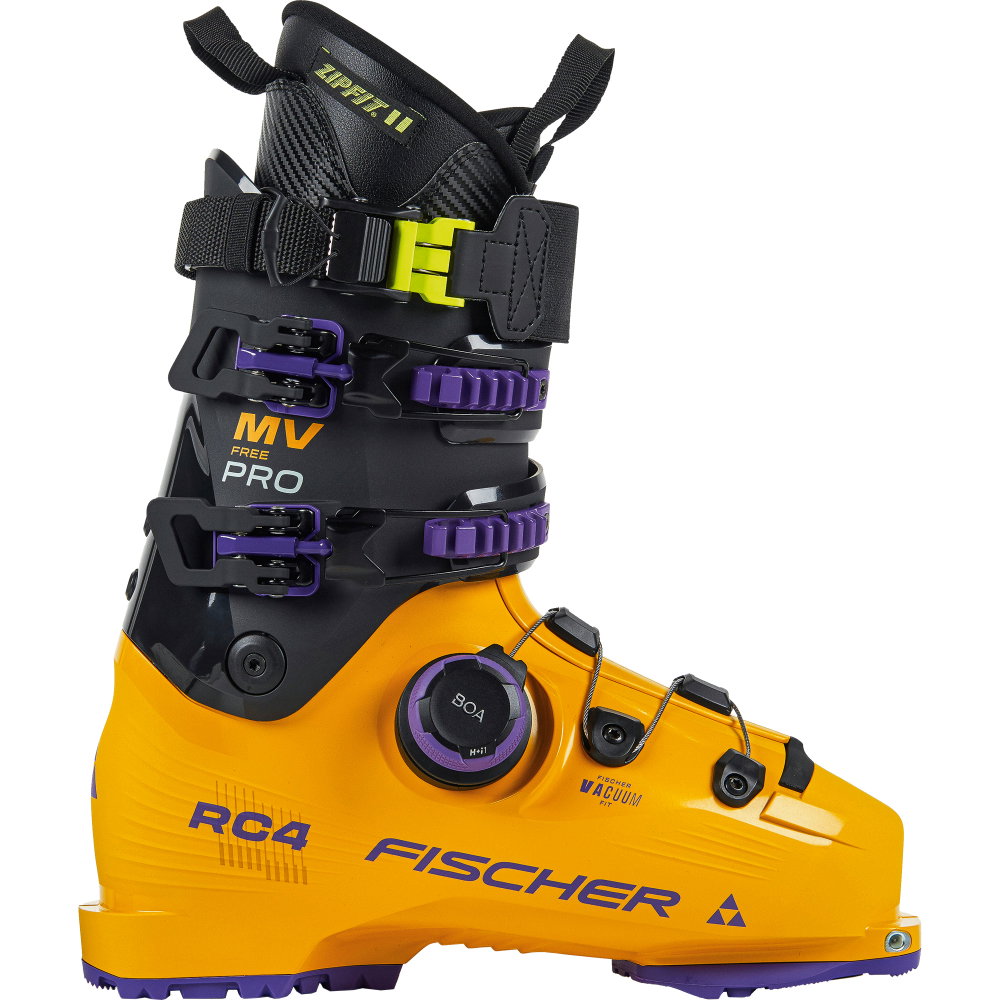 Fischer - RC4 Free Pro MV BOA® Vacuum GripWalk® Freeride Skischuhe Herren mango