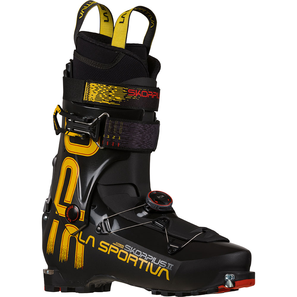 La Sportiva - Skorpius CR II Touren Skischuhe Herren schwarz gelb