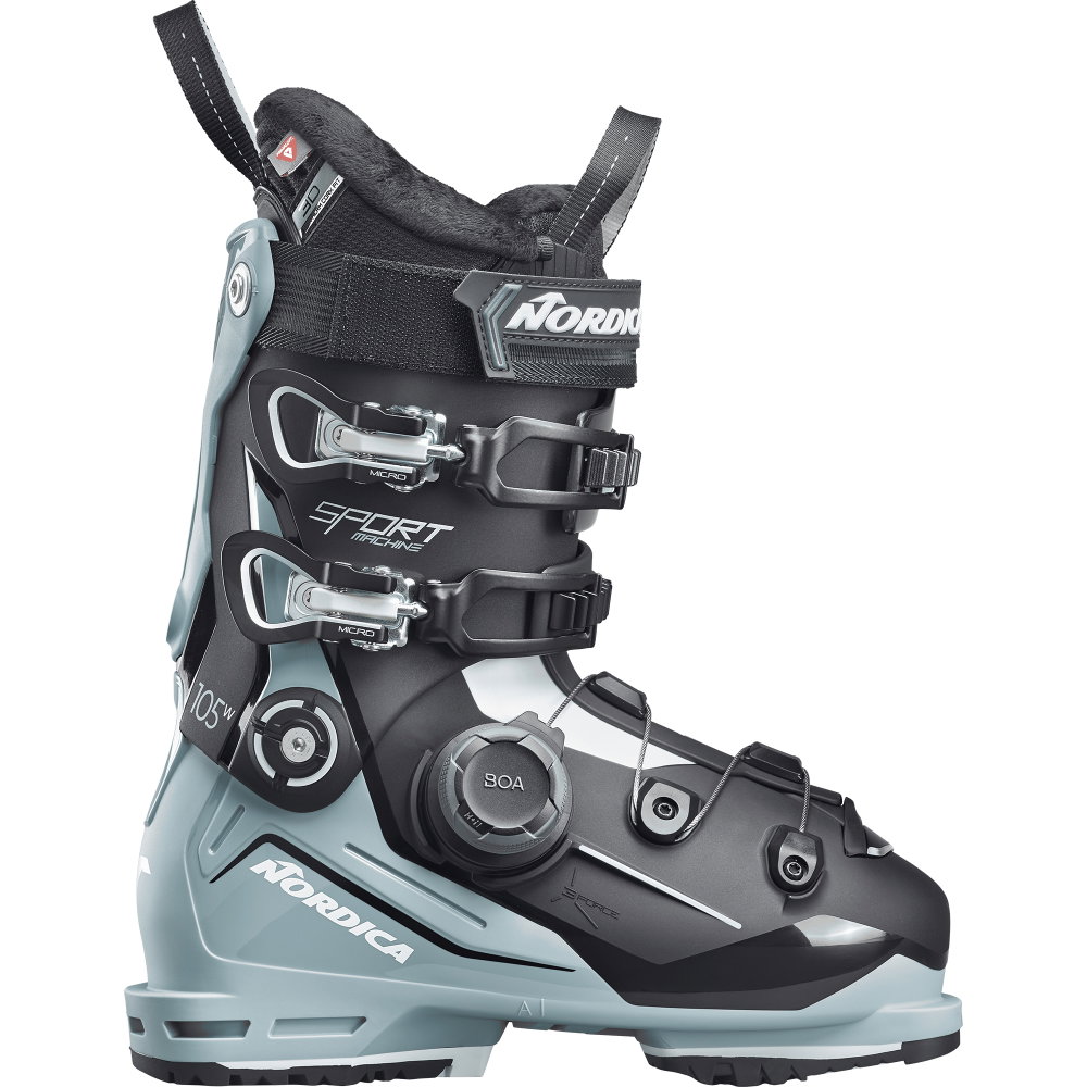 Nordica - Sportmachine 3 105 W BOA® GripWalk Alpin Skischuhe Damen schwarz
