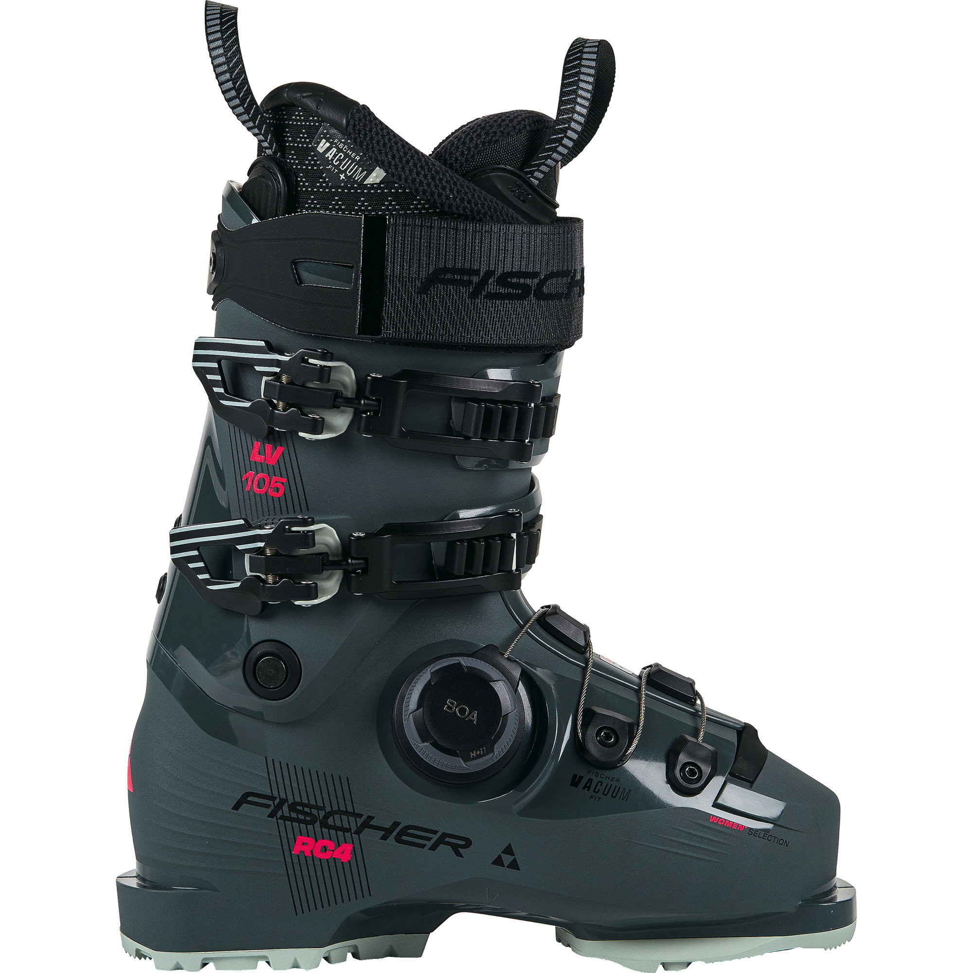 fischer vs salomon ski boots RC4 95 LV VAC BOA Black The Fischer RC4 Podium LT 70 is a race ski boot designed specifically for young and lighter racers who demand maximum control and precise power transmission What do you want to