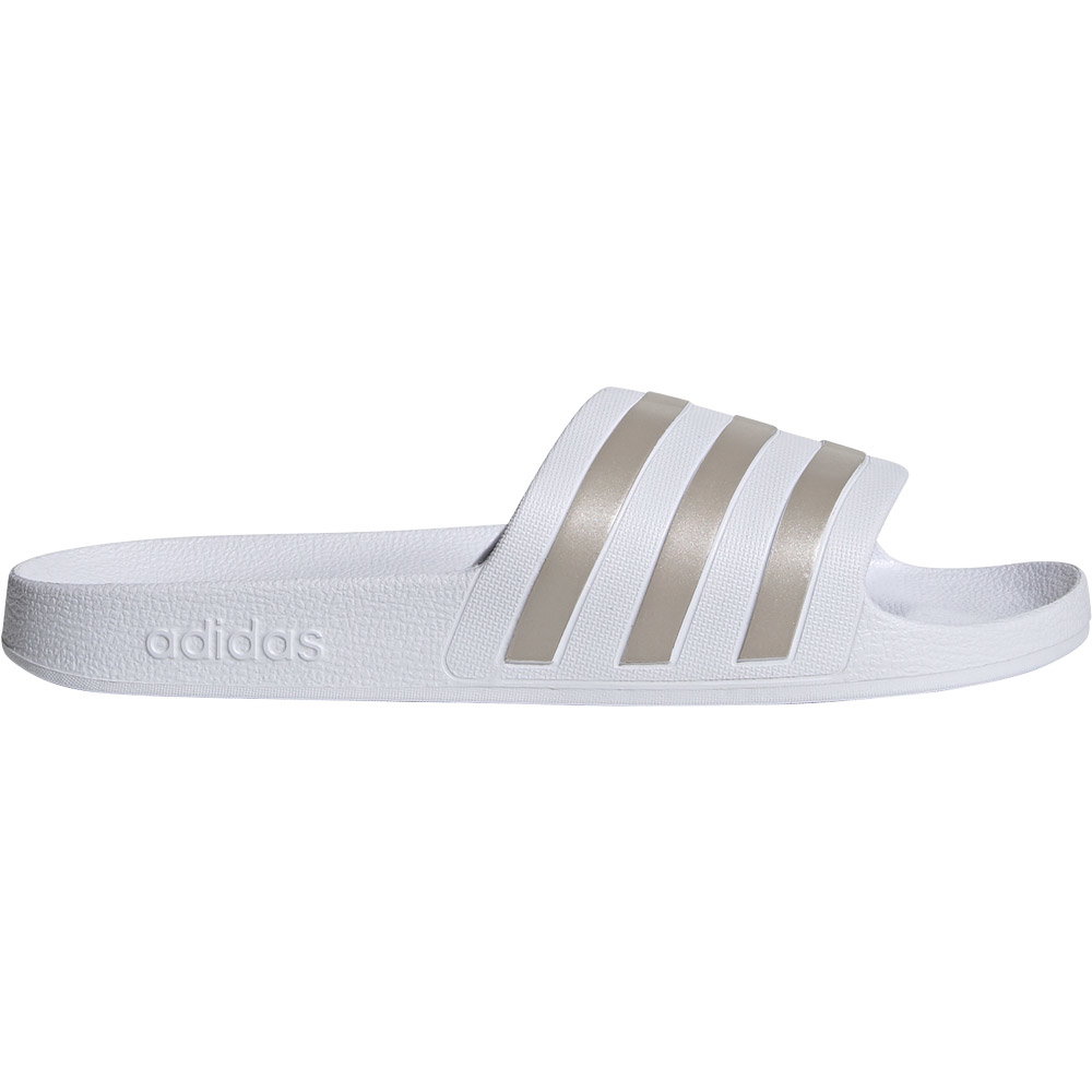 adidas - Adilette Aqua Slipper Unisex footwear white platin metallic
