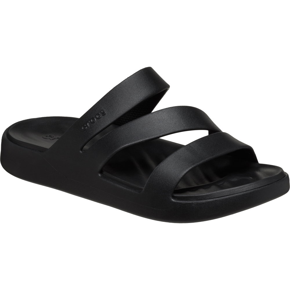 Crocs - Getaway Strappy Sandalen Damen schwarz