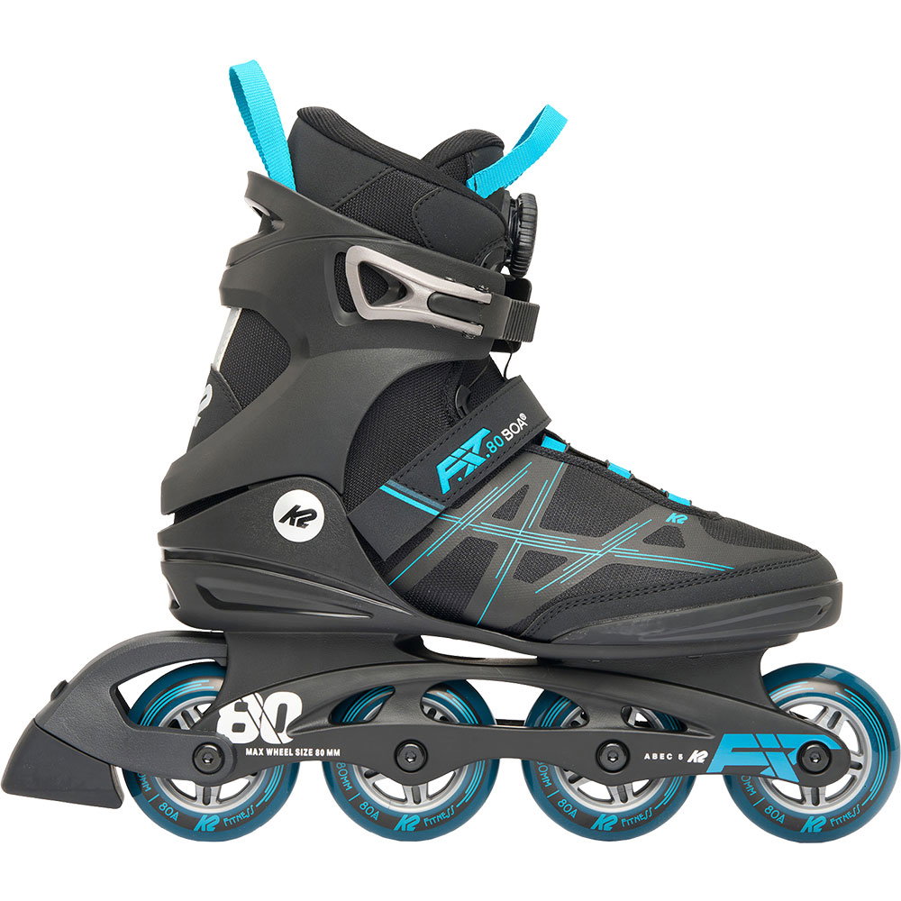 K2 - F.I.T. 80 BOA® Inlineskates Herren schwarz