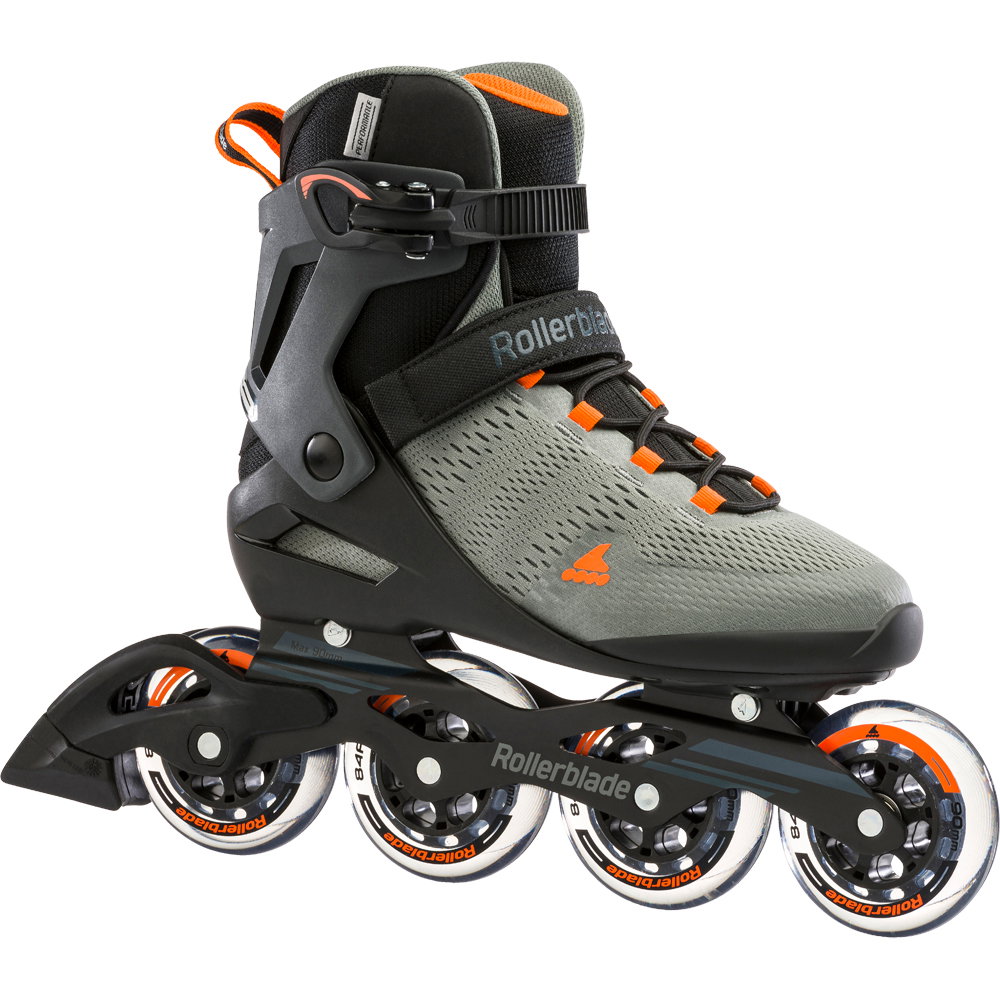 Rollerblade - Sirio 90 Inlineskates Herren anthracite orange
